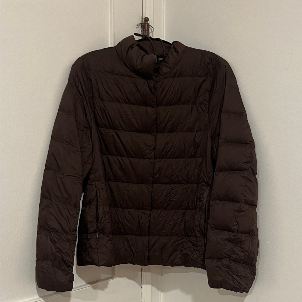 Uniqlo Ultra Light Down Jacket in Rich Brown
